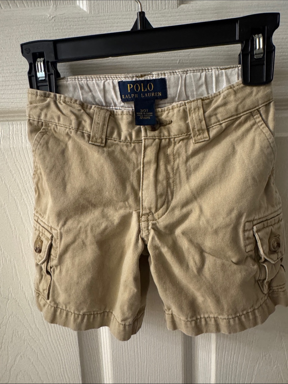 Ralph Lauren Beige Cargo Shorts